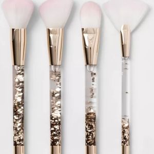 🌺Cosmetic Glitter Face Brush Set-4 pieces